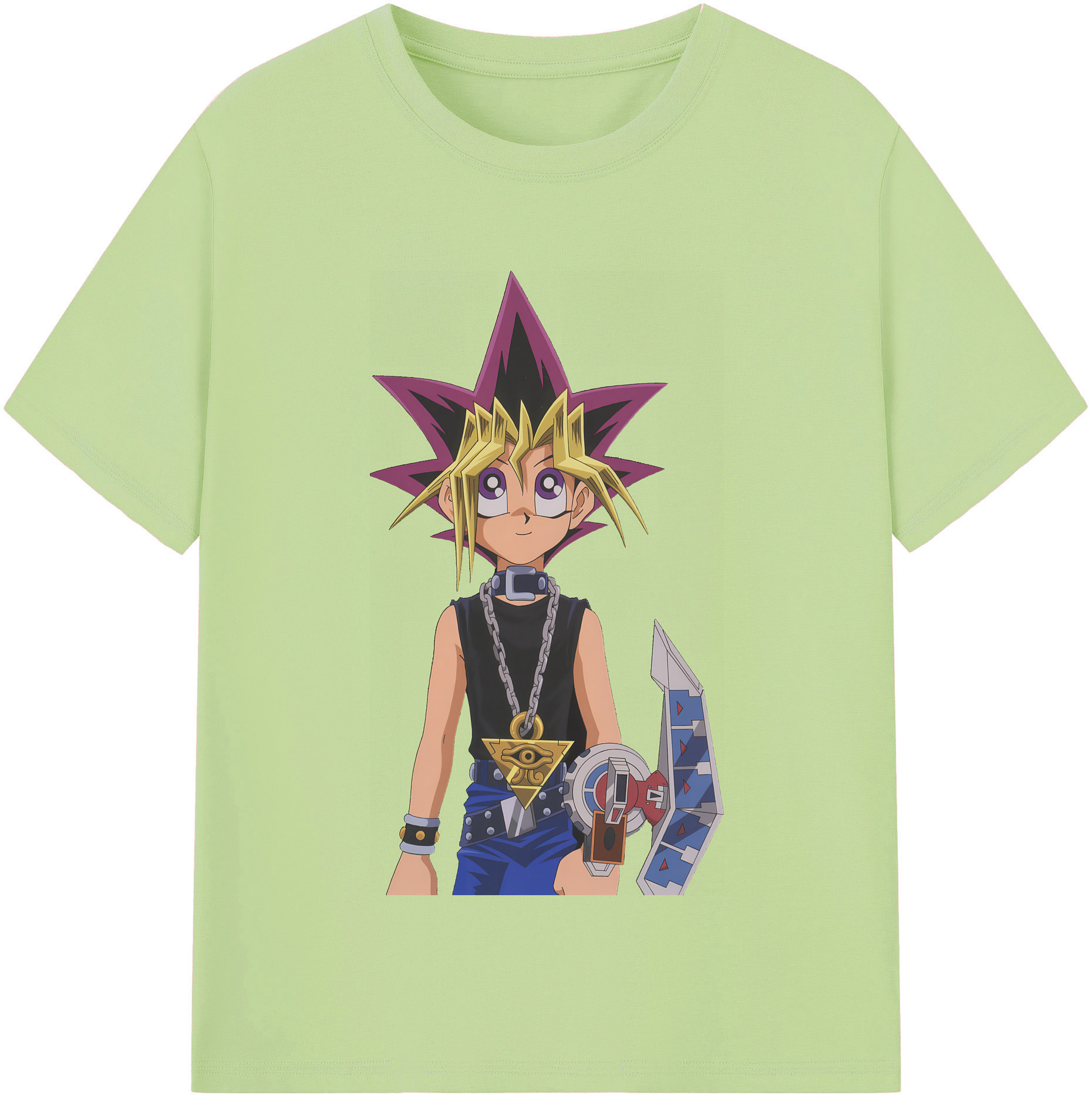 （画像用） 遊☆戯☆王 Yu-Gi-Oh! 綿100％半袖Tシャツ（フロントプリント）